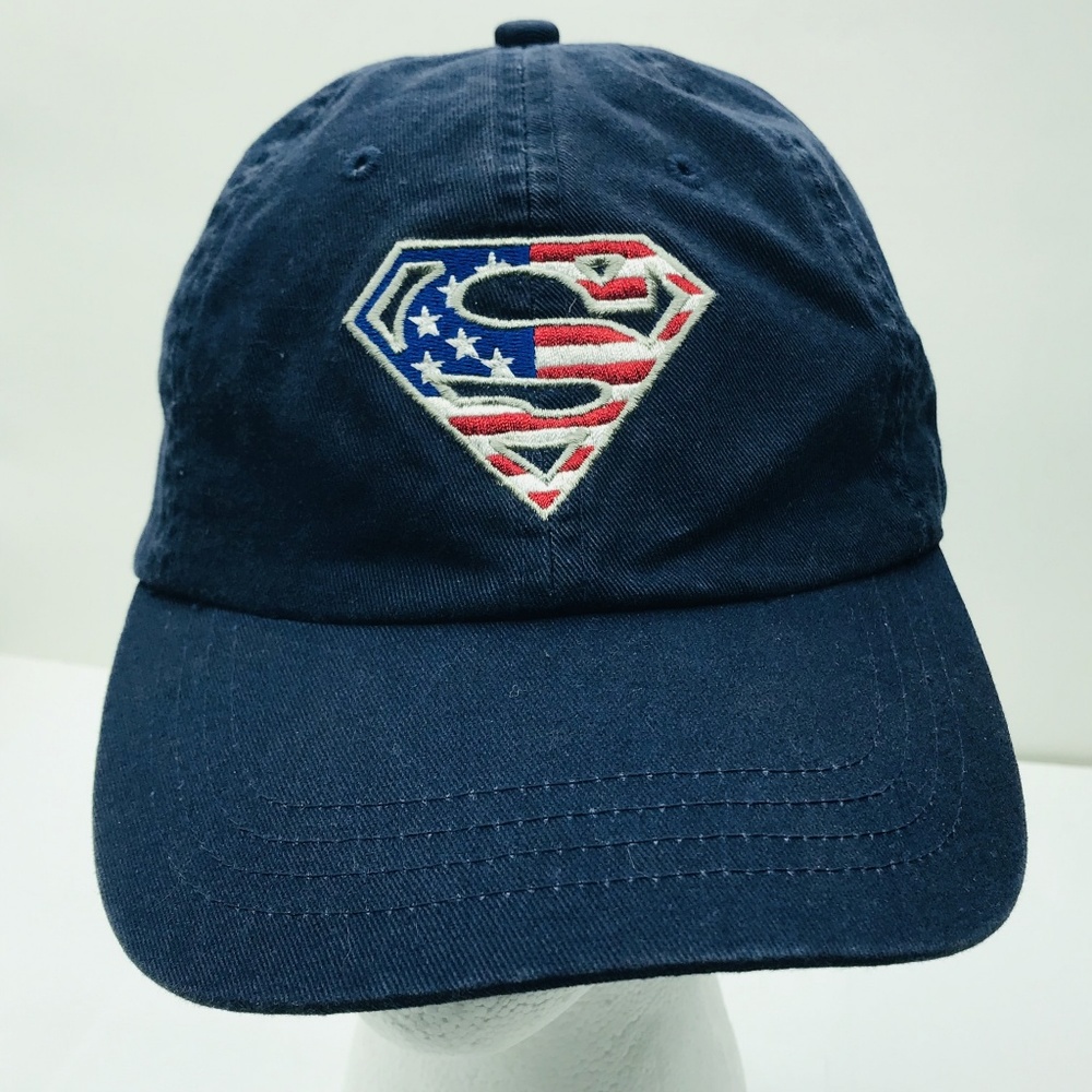 Superman Logo Mens Cap Adjustable